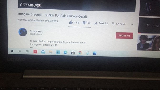 Şu an hangi şarkıyı dinliyosunuz?