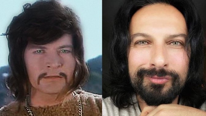 Tarkan yeni imajıyla Türk filmlerindeki Tarkan'a benzetildi! Sizce kime benzemiş?