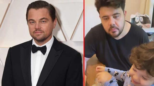 Eser Yenenlerin oğlu Kuzey Leonardo DiCaprionun fotoğrafını görünce baba dedi! 😂 Sizin başınıza gelse ne hissedersiniz?
