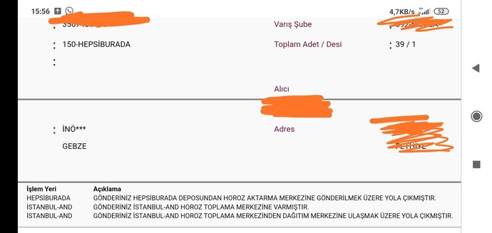 Dağıtım merkezine ulaşmak üzere yola çıkmıştır demek ne demek?