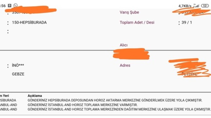 Dağıtım merkezine ulaşmak üzere yola çıkmıştır demek ne demek?