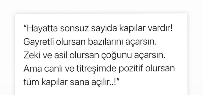 Sana bu aralar hangi kapı (lar) açılıyor?