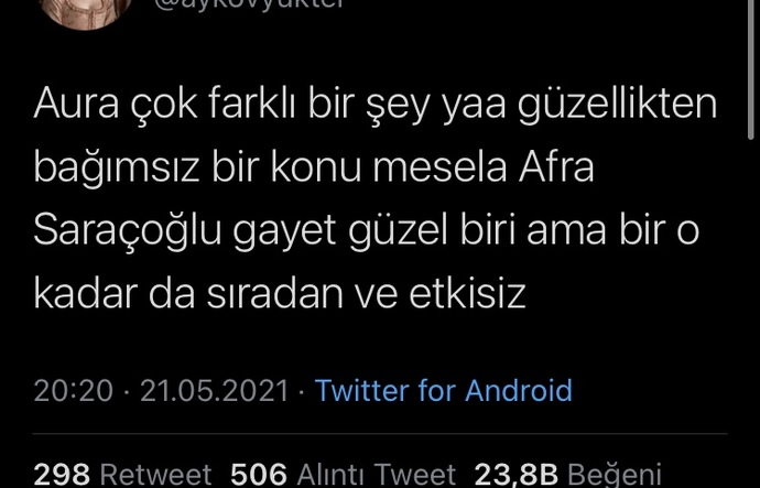 *Konumuz Afra değil*