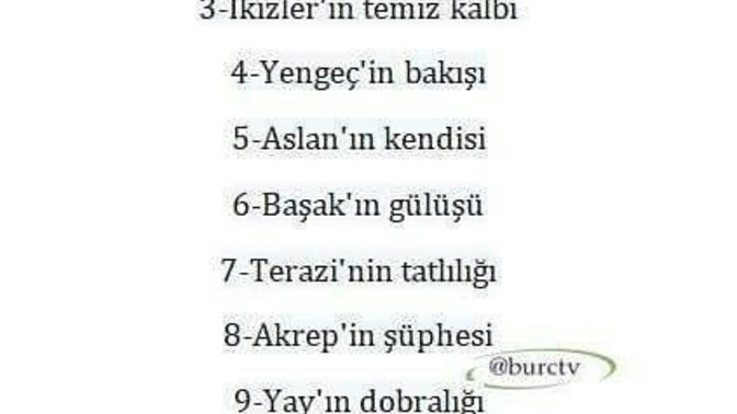 Burcuna göre asla değişmeyecek olan şey ne?