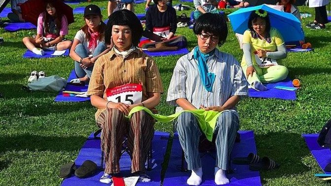 Güney Kore'de "Hiçbir şey yapmama" sporu varmış. Bu spora gönül verenler kimler?