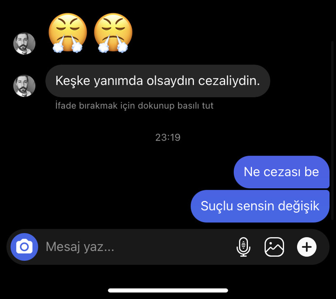 Ailemin zorla görücü usulü nişanlandırdığı adam böyle mesajlar atıyor ne yapmalıyım?