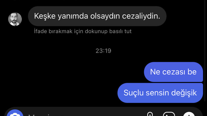 Ailemin zorla görücü usulü nişanlandırdığı adam böyle mesajlar atıyor ne yapmalıyım?