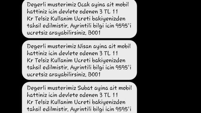 Telsiz kullanım vergisi nekadar ödüyorsunuz?