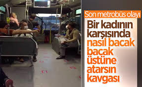 Ben kadınım, karşımda bacak bacak üstüne atamazsın! dedi, kavga çıktı! Kim haklı?