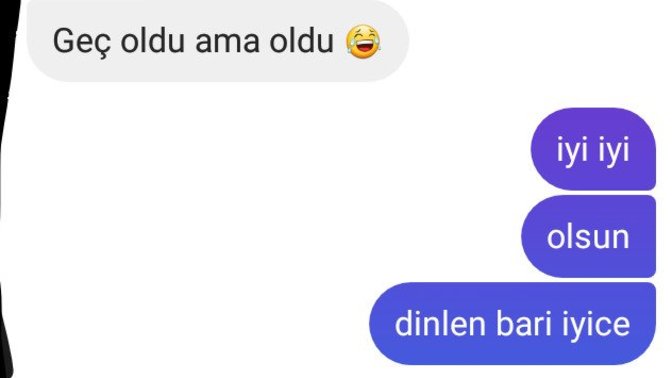 Neden yazmıyorrr?