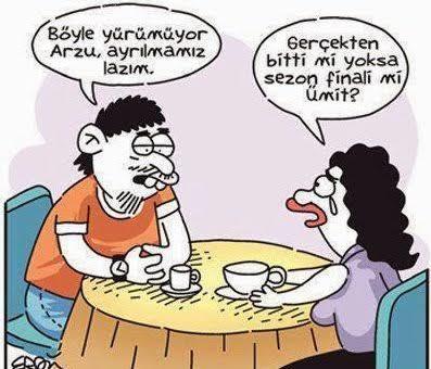 Tipik bir ayrılık bahanesi yazar mısınız?