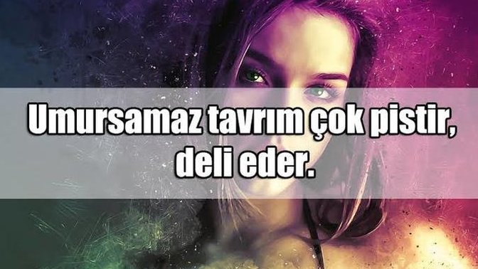 Sizi takmayan birine karşı tavrınız nasıl olur?