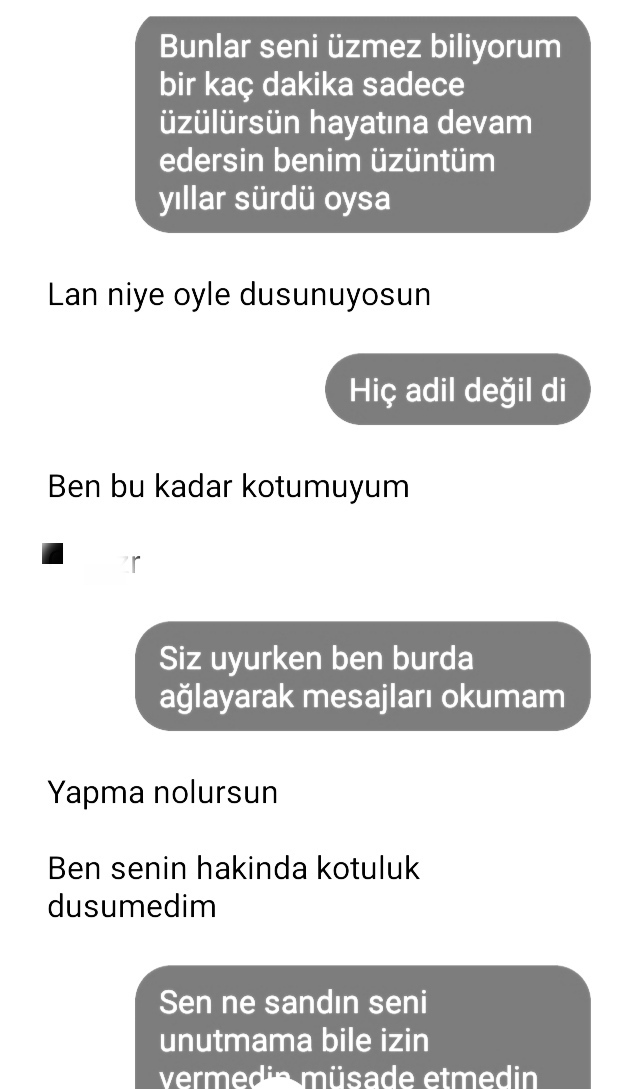 Canınızı böylesine yakan birini affedermiydiniz benden sonra hemen evlenmişti ve?