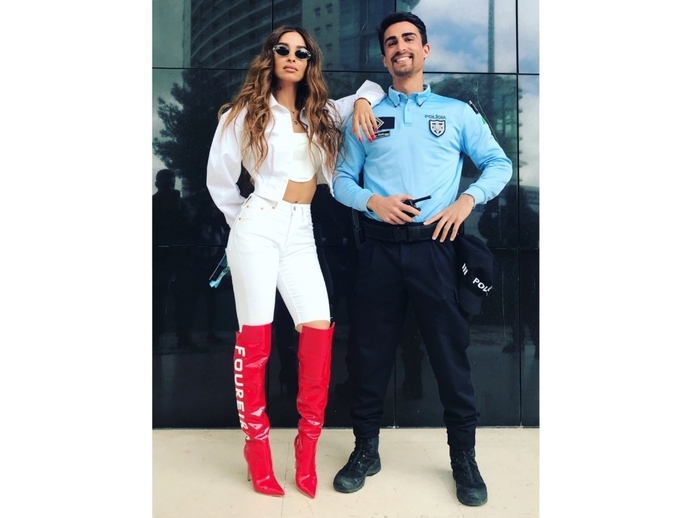 Eleni Foureira ve 👮🏻♂️