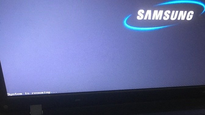 System is resuming hatası veriyor?
