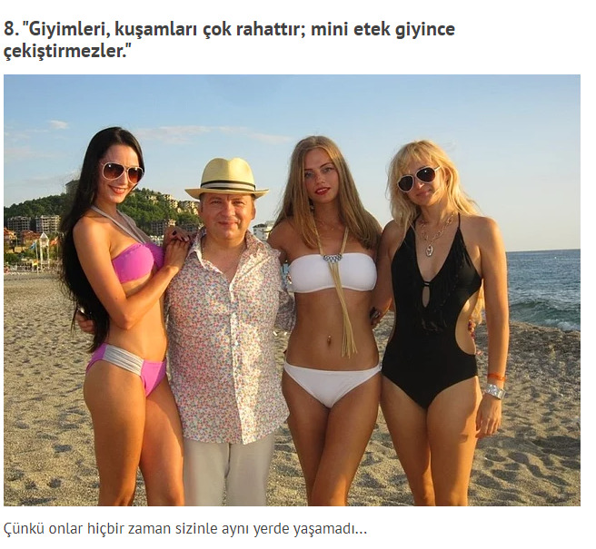 Rus kızı diyen Türk erkeğine yapılmış en büyük kapaklardan biri de budur.
