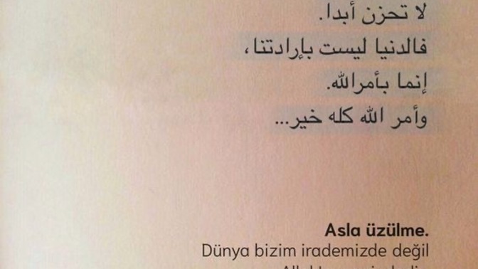 Tek tesellim bu yazı ama yinede çok üzülüyorum?