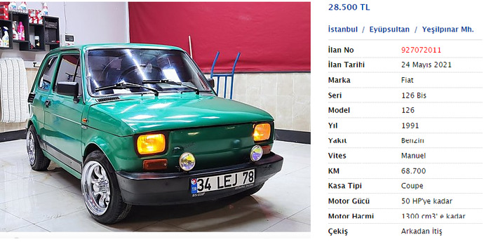 20-30 bine araba alabilir miyim?