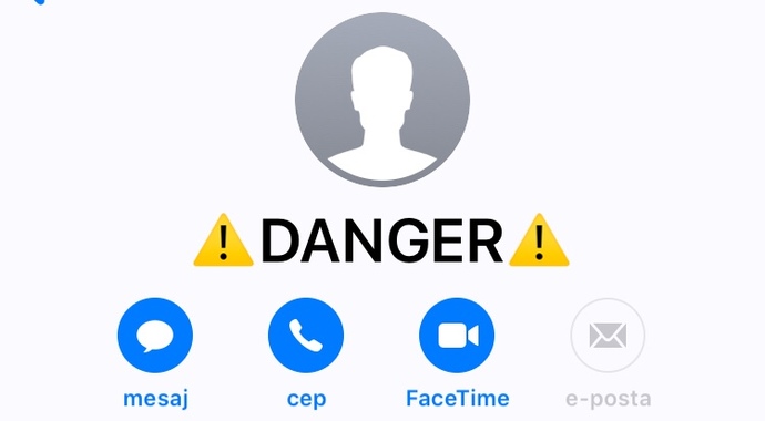 Sevgiliniz telefonunuzda ne olarak kayıtlı?