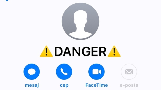Sevgiliniz telefonunuzda ne olarak kayıtlı?