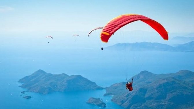 Yamaç paraşütü yapmaya cesaretiniz var mı?