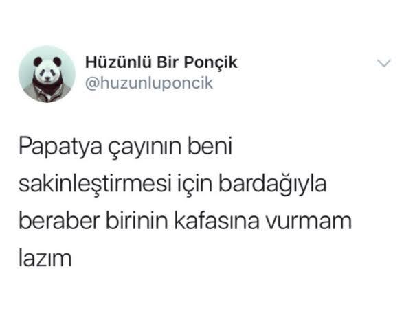 Rahatlamak için hangi çayı tercih ediyorsun?