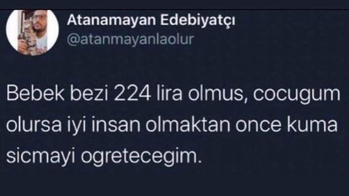 Bebek bezlerinin pahalı olması hakkında ne düşünüyorsunuz?
