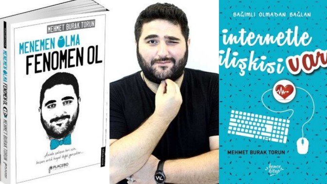 Bi’Bilen Mehmet Burak Torun imzalı 2 kitap kazanmak ister misin KScan📚?