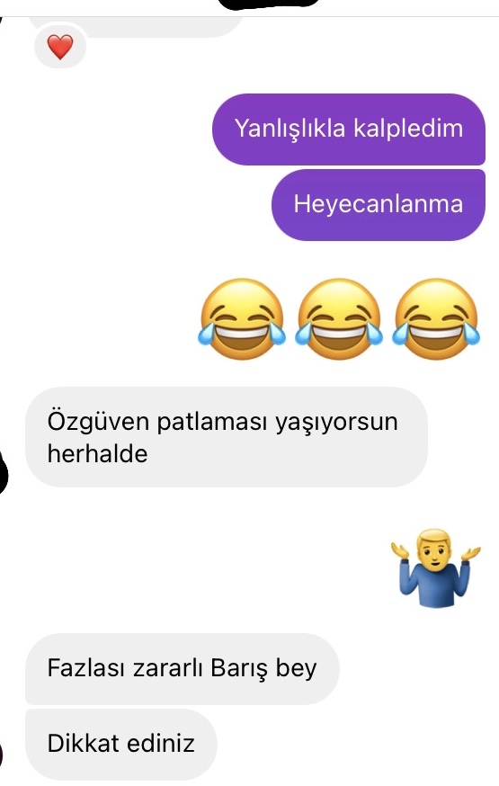 Kızla bu mesajlaşmadan sonra konuşmadık, ayıp mı ettim?