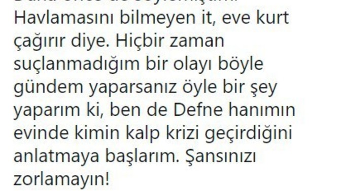 Sedat Peker'in açıklaması üstüne Erdoğan ile Defne hanımın ilişkisi var mıdır?