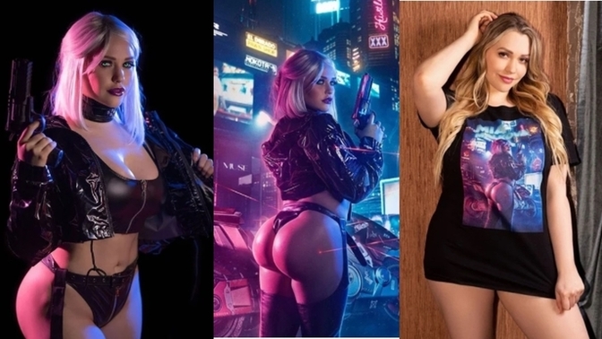 Mia Malkova'nın Cyberpunk oyunu için çekimlerini nasıl buldunuz?