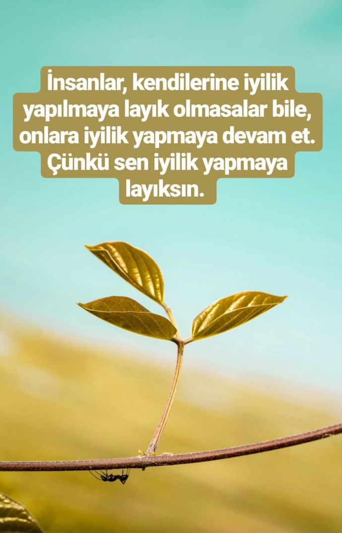 İyilikten maraz doğar mı?