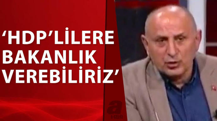 Sizce HDP ye bakanlık verilmeli mi?