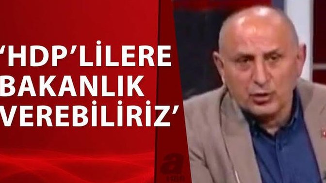 Sizce HDP ye bakanlık verilmeli mi?