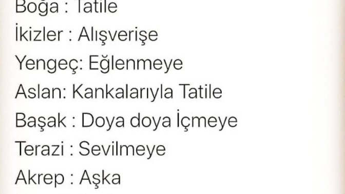 Görsele göre şu anda en çok neye ihtiyacın var?