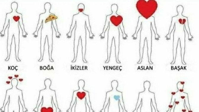 Burcunuza göre ne şekilde seviyorsunuz?