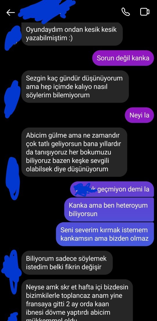 Arkadaşlar, erkek kankam bana yürüyor sizce nasıl davranmalıyım?