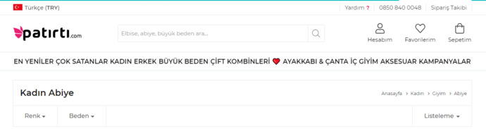 Trendyol dışında önerebileceğiniz, güvenilir abiye elbise siteleri var mı?