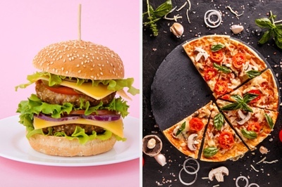 Hangisini tercih edersiniz: Pizza mı hamburger mi?