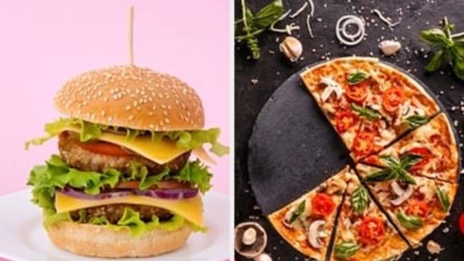Hangisini tercih edersiniz: Pizza mı hamburger mi?