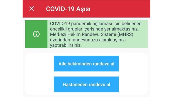 COVID-19 pandemik aşılaması için belirlenen öncelikli gruplar içerisinde yer alıyorum. Sizce aşı olmalı mıyım?