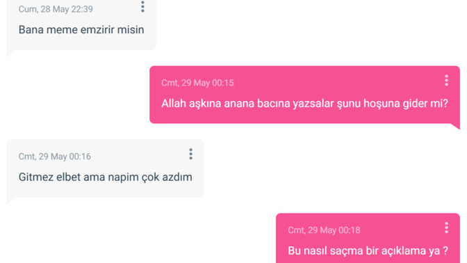 Sizce erkekler taciz mesajları atarken gerçekten işe yaramasını mı bekliyor yoksa sadece rahatsız mı etmek istiyorlar?