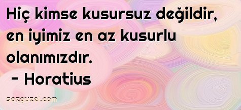 Sizin en büyük kusurunuz nedir?