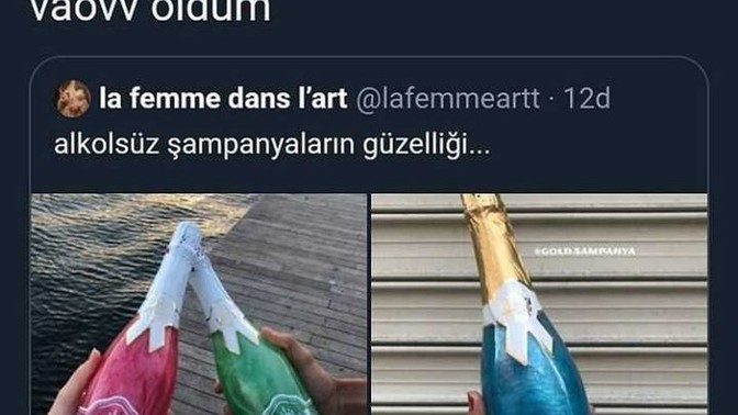 Alkolsüz şampanya içmek haram mıdır?