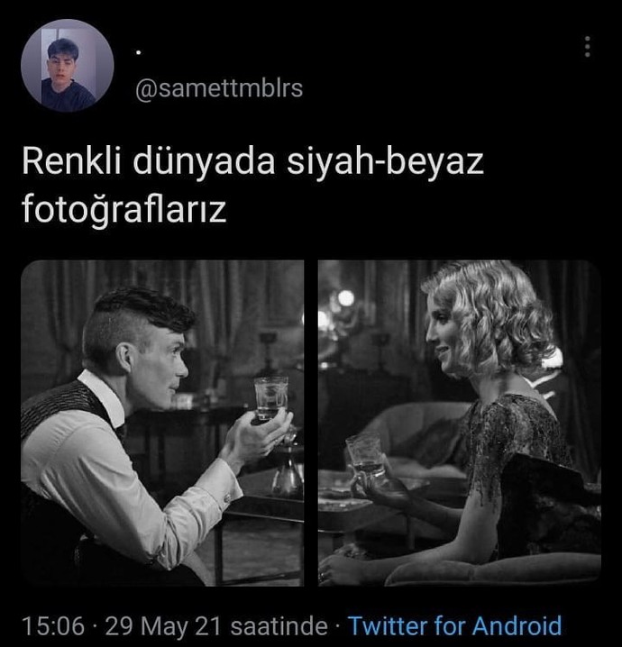 Siyah beyaz film izler misiniz?