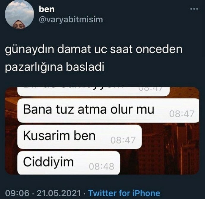 Kız isteme gününde sevgilinize yaptığınız kahvenin içine tuz atmayı düşünüyor musunuz?