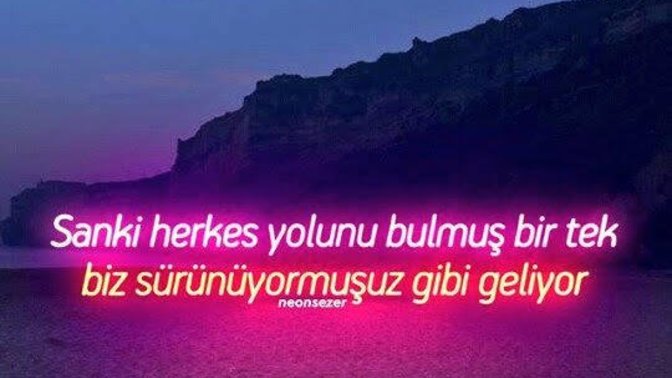En son hayattan aldığınız ders neydi?