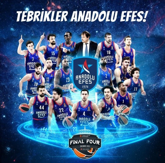 Anadolu Efes, Euroleaguede Avrupanın en büyüğü oldu!🏆🥇 Maç hakkındaki düşünceleriniz neler?