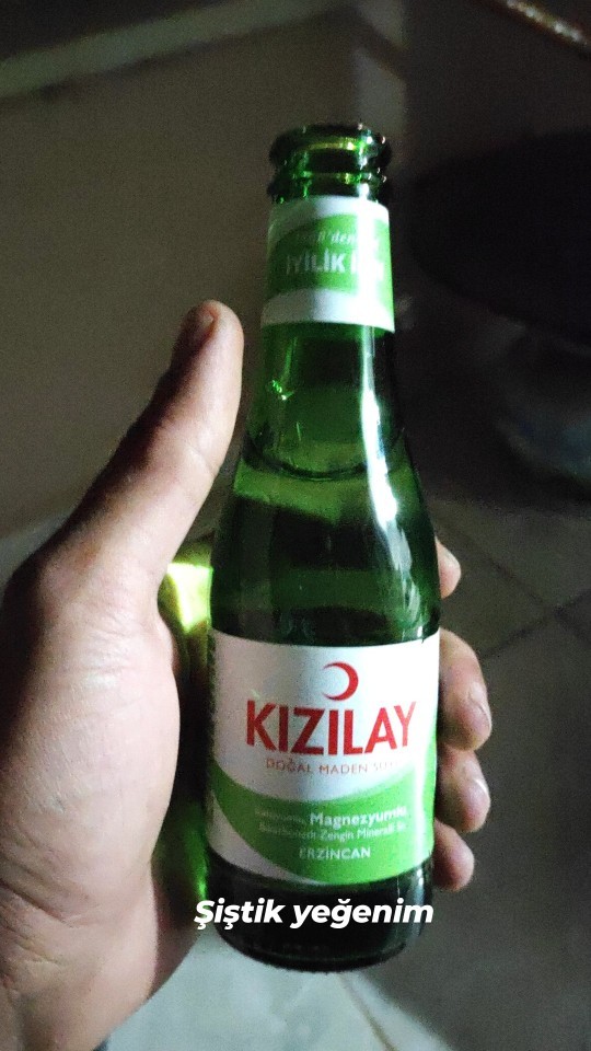 Hiçbir baskı altında kalmadan maden suyu içebiliyor musunuz?