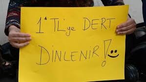 Ücret karşılığı tanımadığınız insanların dertlerini dinler miydiniz?